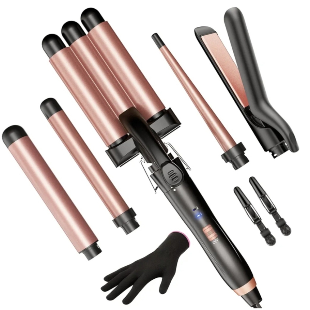 Rose Gold Hair Styling Set
